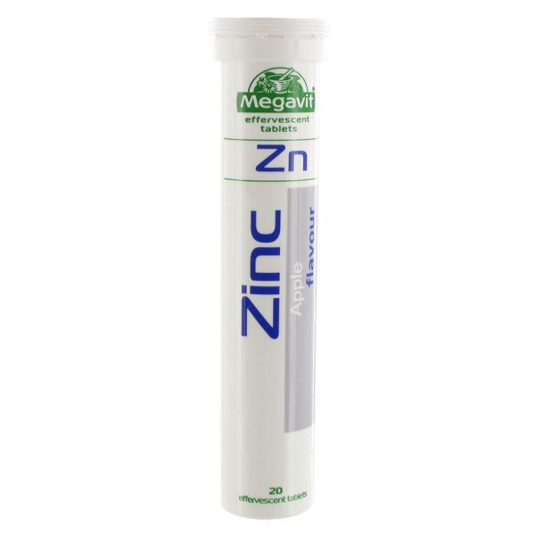 Megavit Zinc (Apple) 20 Eff Tabs