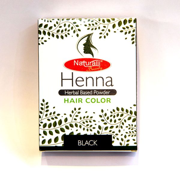 Naturalli Henna Hair Color Black 60G