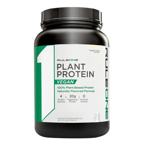 Rule 1 Plant Protein Vegan Vanilla Cream (20Svs) 580G