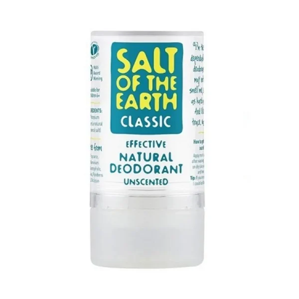 SALT OF THE EARTH UNSCENTED NATURAL DEOD. CRYSTAL 75ML